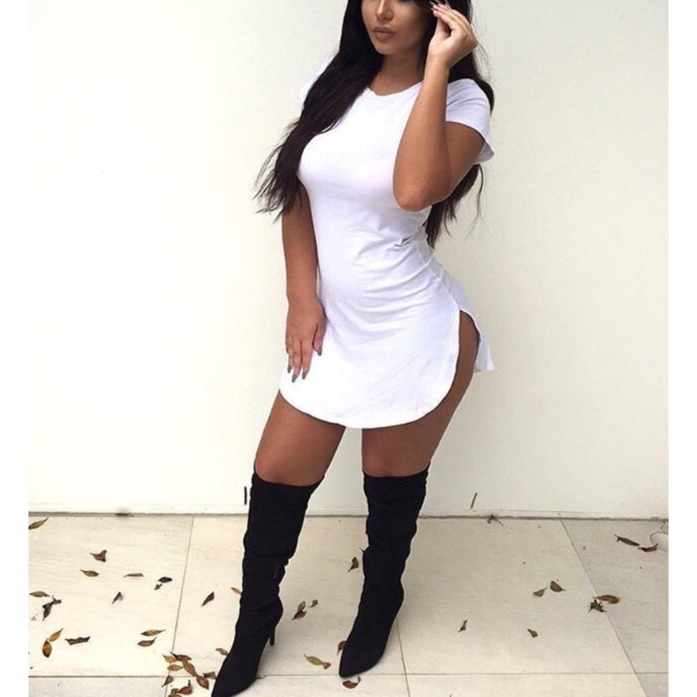 White Tunic Top